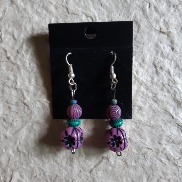 Lot of 4 pierced earrings - Picture 3 of 5